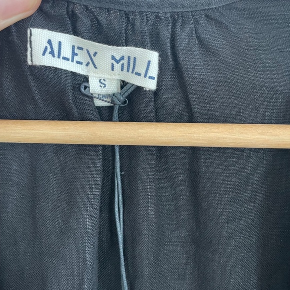 Alex Mill Lauren Wrap Dress in Linen, Size S, NWT - Picture 5 of 7